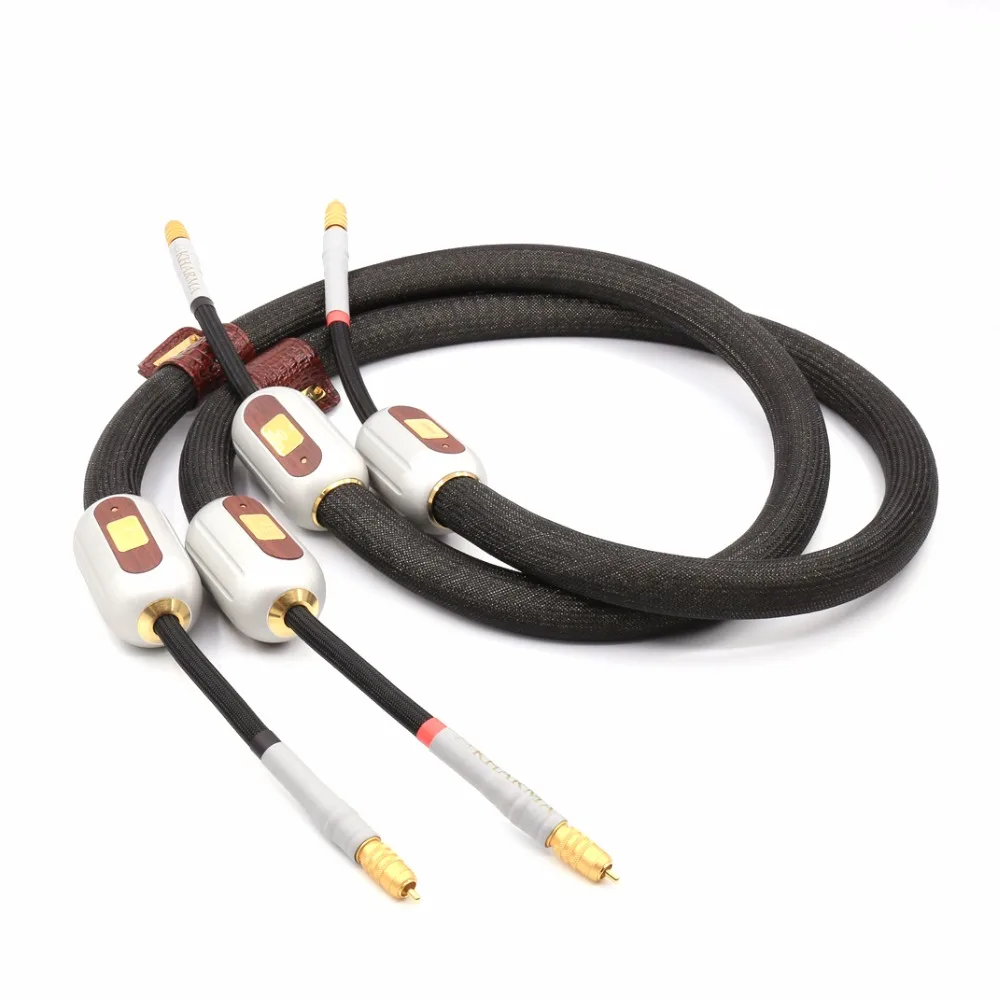 

Free shipping Kharma Signature Extreme KIC-EEXS-1a audio RCA interconnect cable with RCA Gold plated plug