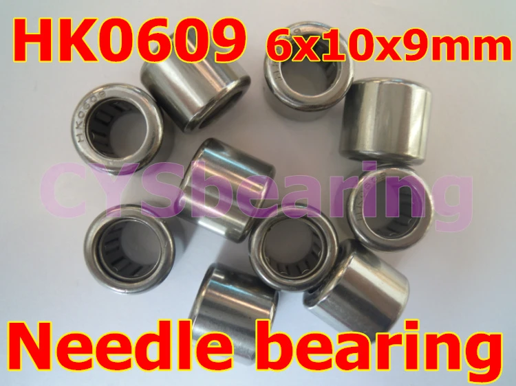 HK0609 Needle Roller Bearing 6mm x 10mm x 9mm 12 PCS 6x10x9 mm