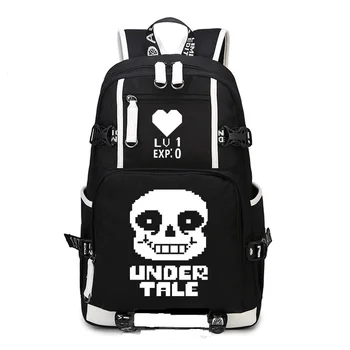 

Sans UNDERTALE Backpack multifunction USB charging backpa for teenagers Men women's Student School Bags travel Bag