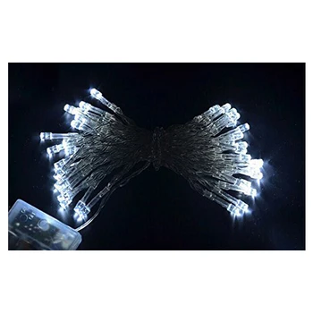 

2m 20 LED Battery Operated Christmas Wedding Fairy String Lights,white