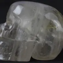 Xd j00512 Природный Ясный Кварц Хрустального Черепа Исцеление Из Китая