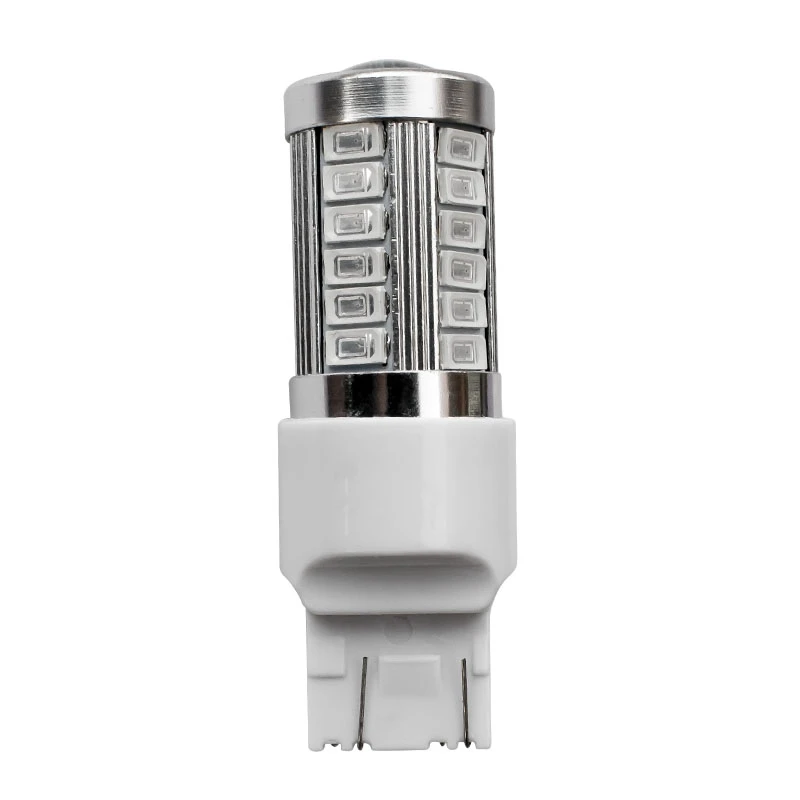

1PCS T20 7443 W21/5W 33 SMD 5630 LED Car Tail Brake Lights Rear Fog Lamps 33SMD 5730 Auto Turn Signals Bulbs Yellow Red White