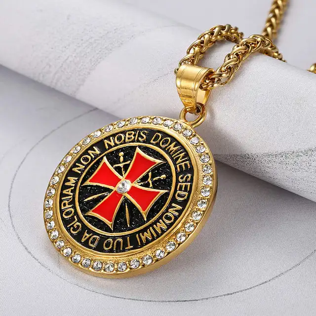 Buy Ranzwal The Knights Templar Iron Cross Pendant