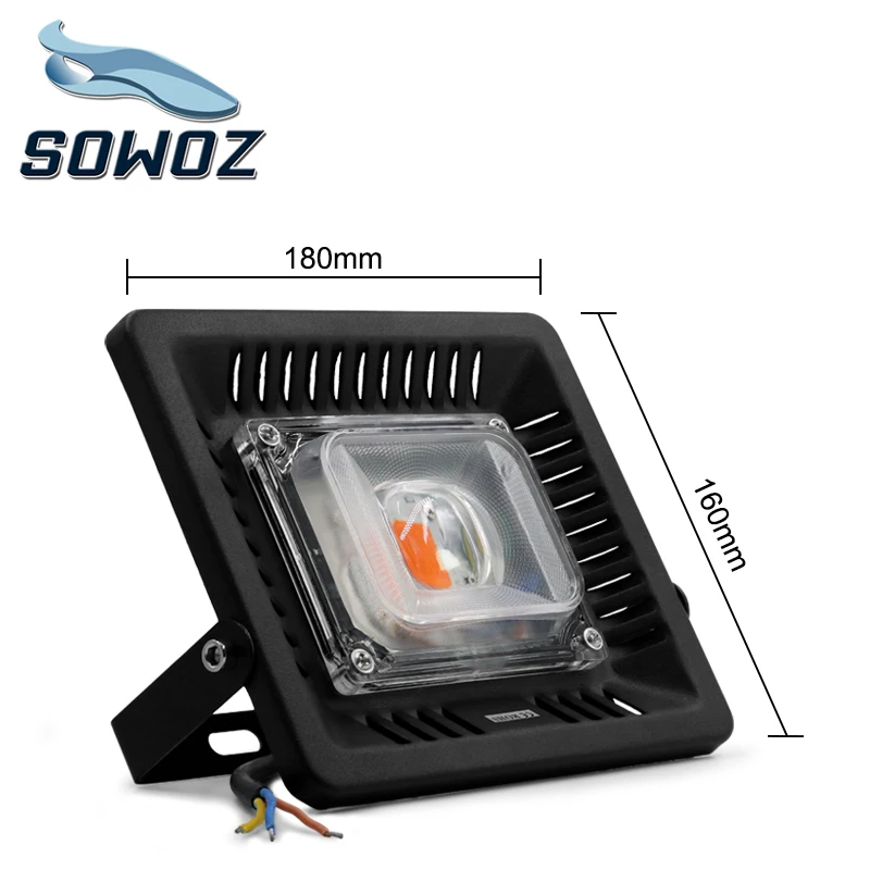 Sowooz LED grow plants light 30 Вт Фито лампы Водонепроницаемый IP65 полный спектр для растений