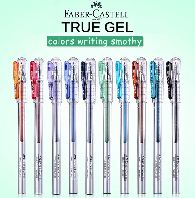 Fabercastell True Gel Sixpiece Pen Wallet