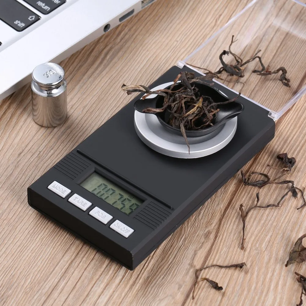 

Digital Mini Scale with LCD Backlit Screen 100g/0.001g High-precision Professional Portable Pocket Size Jewelry Scale