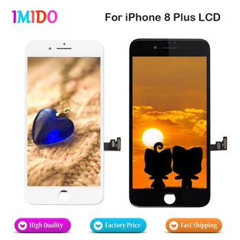 

LCD For iPhone 8 Plus Display 100Pcs Wholesale Price Touch Screen Digitizer Complete Assembly Replacement with 3D Touch Function