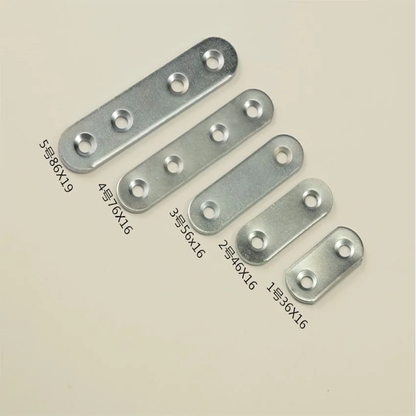 5pcs/set 46x16mm Corner Brackets ,furniture connector, 180 degree angle code flat-shape