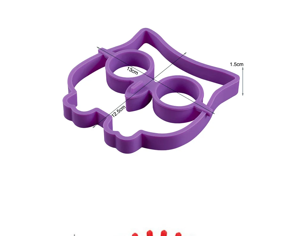 Формы для выпечки из силиконового каучука, омлет из яиц, машина с мультяшным черепом, форма для печенья, Креативные кухонные гаджеты 244