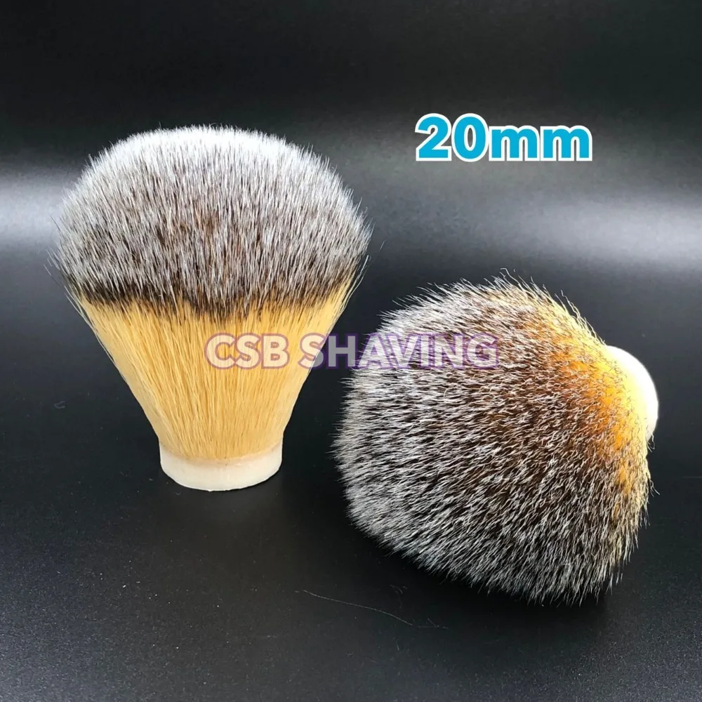 CSB 12 шт кисти для бритья 20 мм/24 мм Sylish дизайн синтетические аксессуары для волос своими руками головка щетки 12 шт./упак