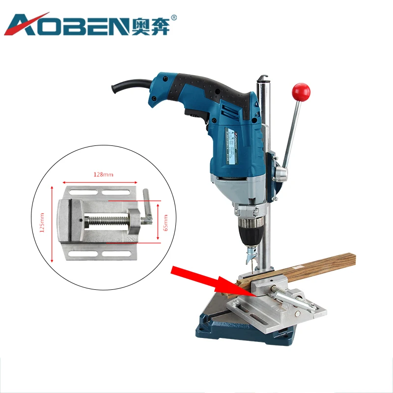 AOBEN 1PC Electric Drill Stand Precision Power Rotary Tools Bench Drill