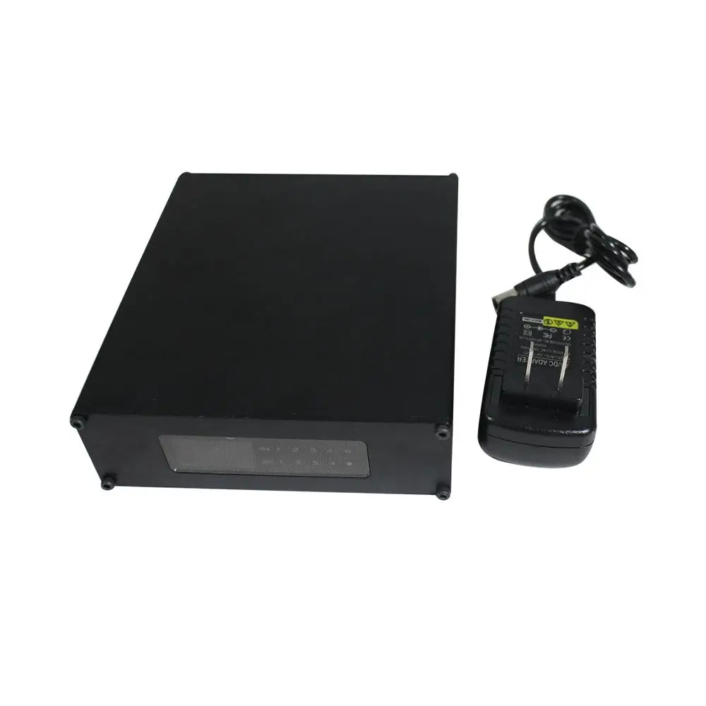 US $276.00 4 In 4 Out Professional Mini Dante Audio ConverterTransmitter With POE And 12VDC Power Supply