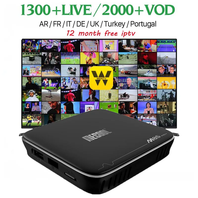 

[WeChip] M8S PRO+ android 7.1 tv box 1G+8G/2G+16G DDR3 S905X 64 bit Quad-core 4K*2K H.265 mi box HD Media Player