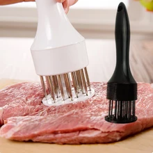 1PCS Stainless steel steak pork chops pine needle kitchen gadget practical tender meat hammer