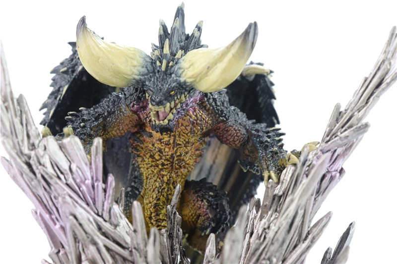 Jimusuhutu) японский Nergigante ПВХ модель комплект 12 см Высота древний Монстр Охотник мир покрытие Монстр фигурки