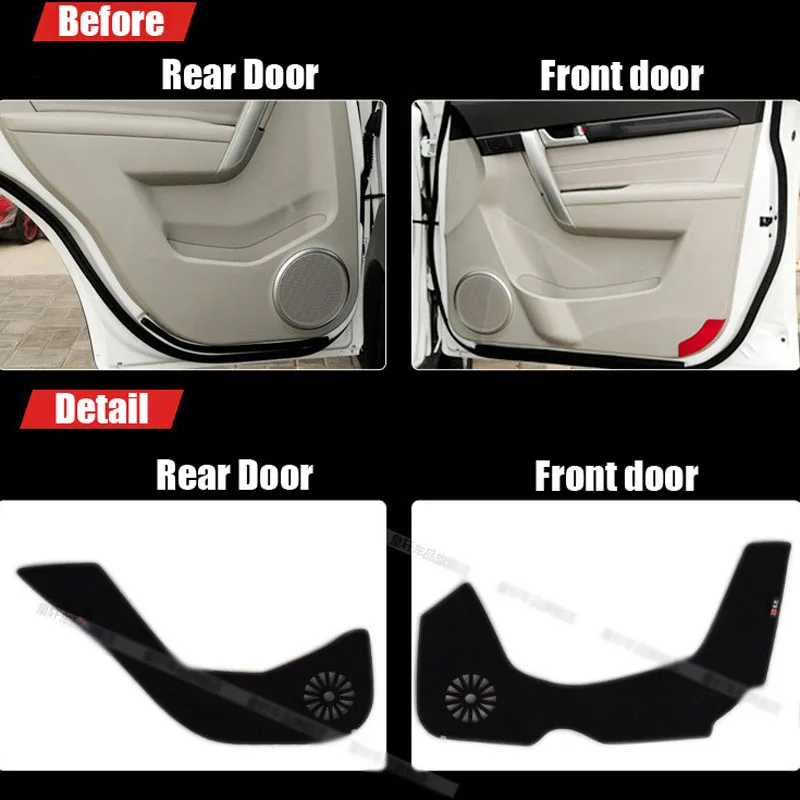 4pcs Fabric Door Protection Mats Anti-kick Decorative Pads For Chevrolet Captiva 2012-2015
4pcs Fabric Door Protection Mats Anti-kick Decorative Pads For Chevrolet Captiva 2012-2015