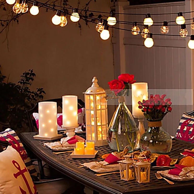 20 LED globo bola del partido luz de la secuencia luce Navidad al aire libre luces colgantes conectable hadas luz de la boda guirnalda colgante Decoración 20 LED globo bola del partido luz de la secuencia luce Navidad al aire libre luces colgantes conectable hadas luz de la boda guirnalda colgante Decoración