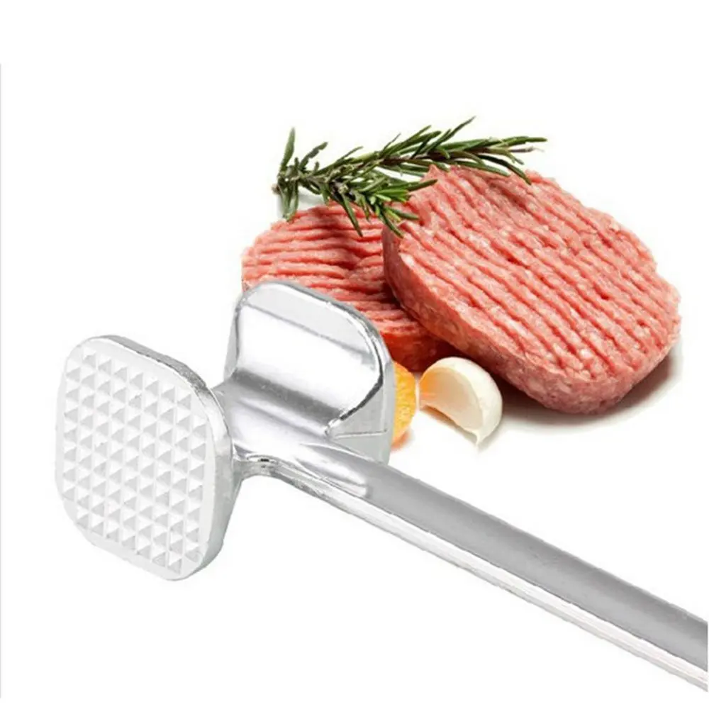 Металлический молоток для мяса Tenderizer Стейк говядина свинина курятина удобный