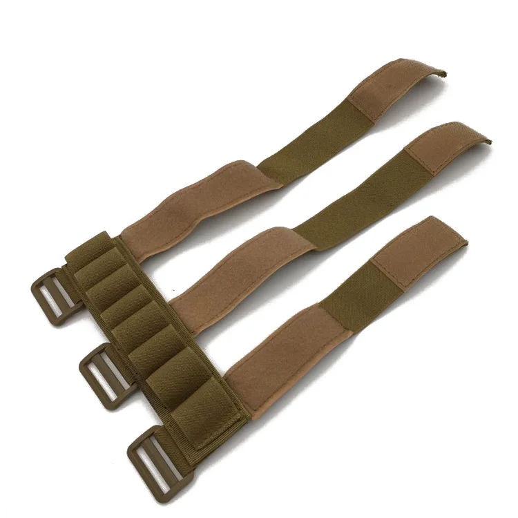 Cartucho de Munição Bolsa de Munição Mais Novo Portátil Buracos Tiro Tático Antebraço Shotgun Escudo Bolsa Molle 12ga Estoque Titular 8 8 High Quality Esporte e Lazer
