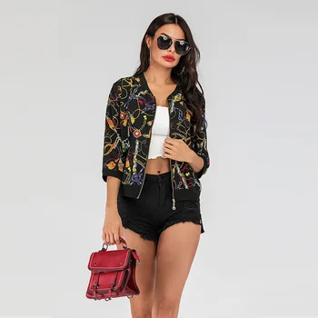 

2019 Fashion Design Popular Style Female Women Girl thin Jacket Coat