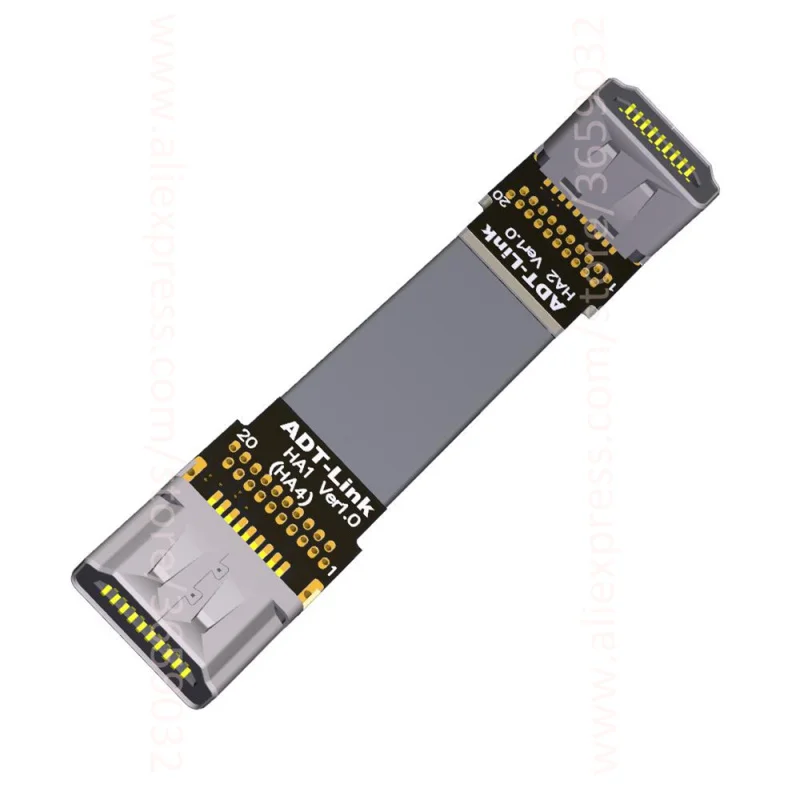 Angle cabo HDMI 2.0 To HDMI 2.0 Male 20pin FFC FPV Flat Ribbon Elbow Cable 2K 4K 50/60Hz for HDTV AV Aerial Photography A1