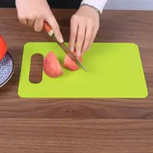 Plastic Cutting Board Anti Bacterium Chopping Board Food Slice Cut Chopping Block Household Kitchen Cooking Tools square chopping board
