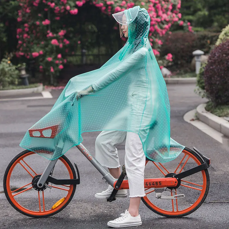 Модный Плащ-дождевик для мотоцикла с двойной крышкой, пончо для электромобиля, езды на велосипеде, ночной светоотражающий плащ для мужчин и wo - Цвет: XXXL