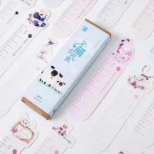 30 шт./кор. милые наивные с животными из мультфильма бумажные закладки kawaii Детские Канцелярские Jack школьной papelaria подарки для детей