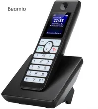 Russian English GSM Cordless Support SIM Card Wireless Phone With SMS Backlight LCD Screen Fixed Telephone For Home Black