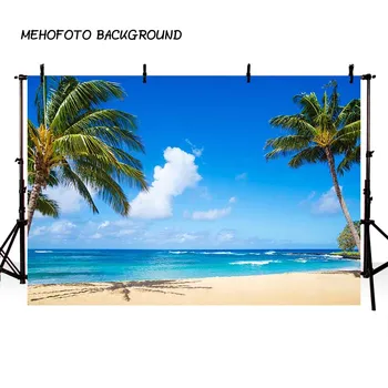 

Seaside Photo background Beach sky blue sea change color gradients photography wedding backdrops fond studio photo