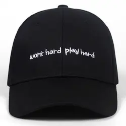 2019 Новый высокое качество письмо шапка с вышивкой Snapback Бейсбол Кепки s регулируемый кепки в стиле хип-хоп Для женщин человек 100%