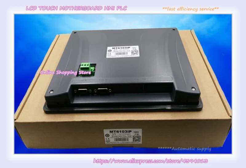 MT6103 MT6103iP 1wv 10 1 дюймов HMI на тонкопленочных транзисторах тонкоплёночных 1024*600 New In Box