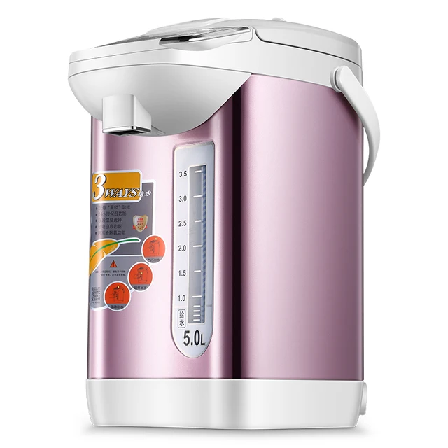 Electric kettle thermos thermos 5L 304 stainless steel pot Overheat