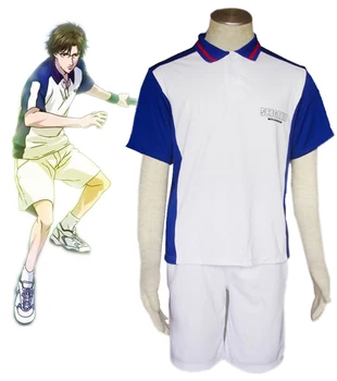 

The Prince of Tenni Seigaku Tennis Team Summer Uniform Cosplay Costume Halloween women men cos set outfit