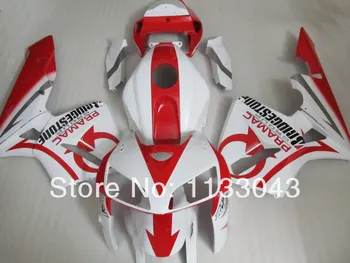 

OEM_quality Injection RED WHITE fairings for HONDA CBR600RR 05 06 F5 CBR 600 RR 2005 2006 100%Fit fairing kits #S6TTS+ Tank