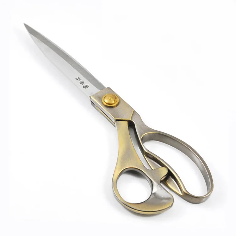 10" japanese stainless steel tailor scissors detachable blade clothing