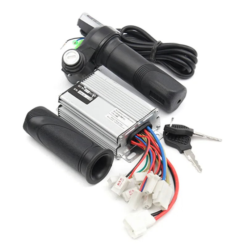 High Quality 36V 1000W Motorcycle Controller Brushed + Throttle Twist