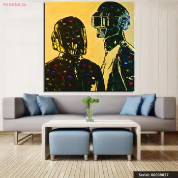 

Portrait Abstract oil Painting Drawing art Spray Unframed Canvas scarf wax picture technical square wall square wire00039857