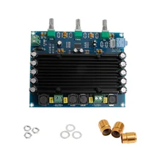 Xh-m549 с тон 2×150 Вт TPA3116D2 цифровой аудио HIFI Усилители домашние Совета 2-канальный DC12-24V Z09 Прямая поставка