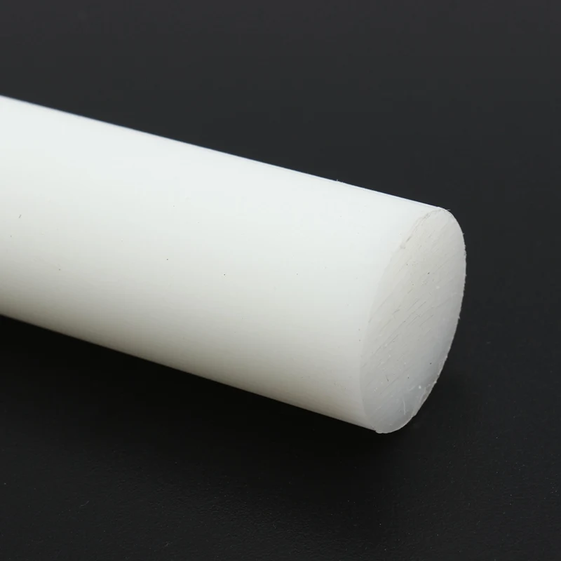 1 шт. " диаметр х 12" Длина белый ПНД пластиковый стержень высокая термостойкость стержень для промышленности DIY материалы