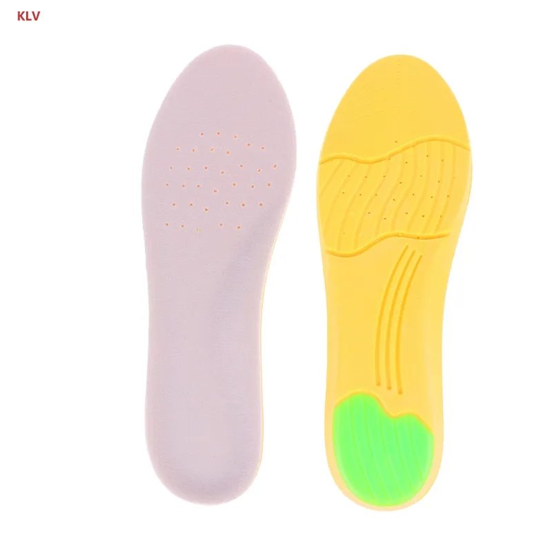 KLV Super Memory Foam Orthotic Arch Insert Insoles Cushion Sport Support Shoe Pads For Women Men