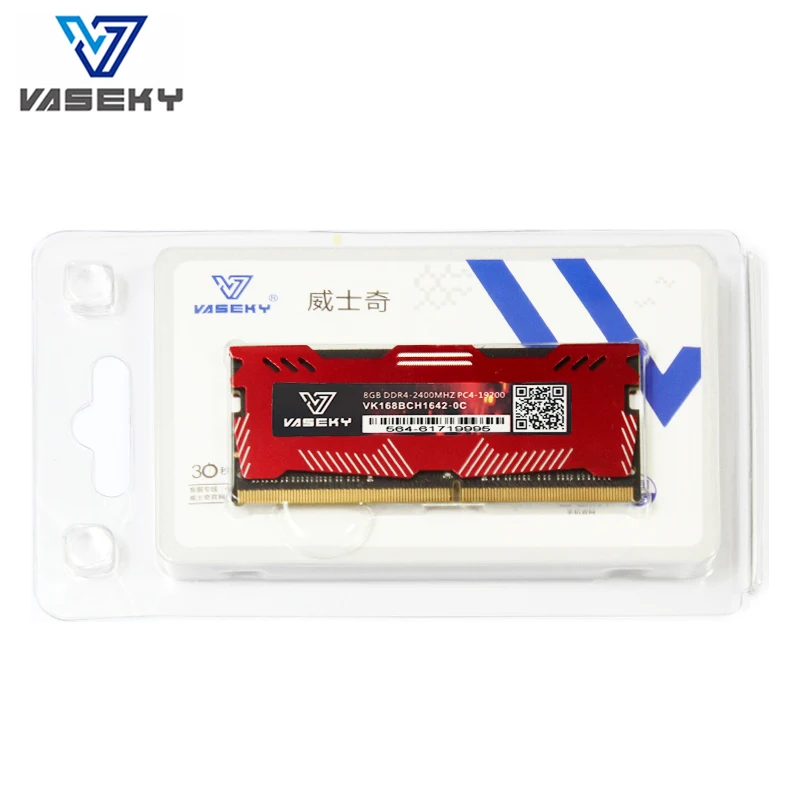 Vaseky 4GB 8GB 4G 8G лэптоп ноутбук Память ram Memoria модуль компьютера PC4 DDR4 16GB 2133MHZ 2400MHZ 2133 2400 MHz ram