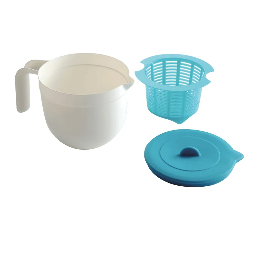 

Microwave Yogurt Cheese In-Metal Filter DIY Tools for Home Silicone Health Easy to Clean and Durable