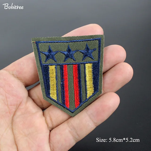 Patchs militaires brodés avec fer à coudre, insignes de l'armée de l'air américaine, accessoires vestisens – Image 6