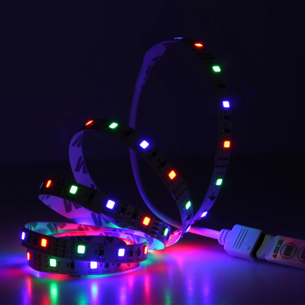 Tiras de Led quente 60 60leds/m 50 cm/1 Use : Indoor tv Background Lighting