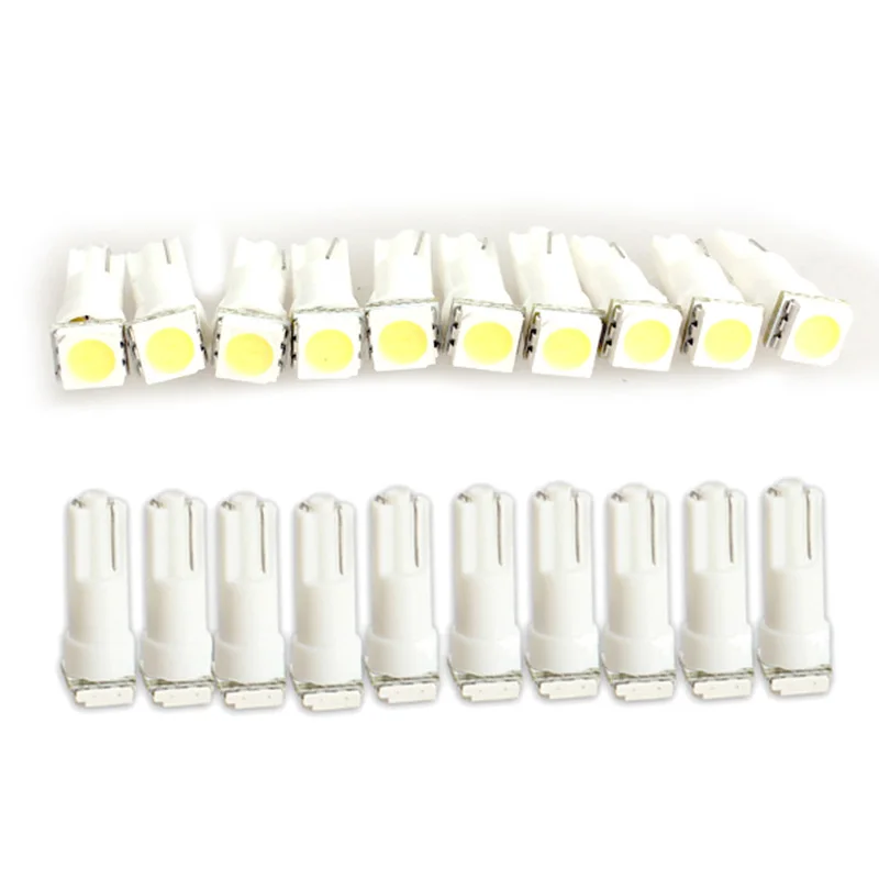 10 шт. T5 70 73 74 286 5050 SMD светодиодный белый светильник лампы NR-доставка | Автомобили и