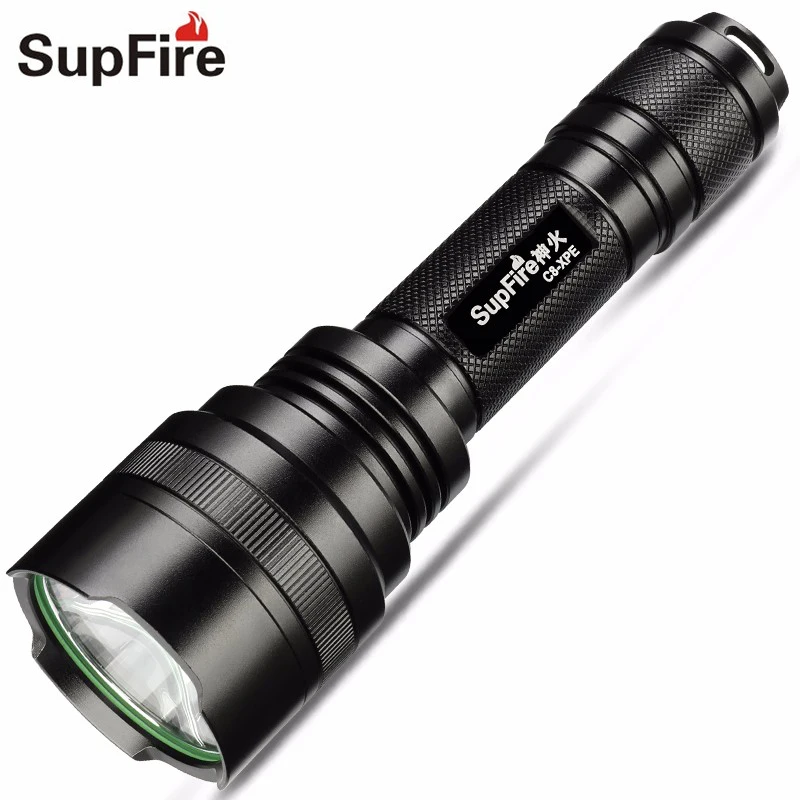 

C8 Flashlight Linterna LED Torch Light Hand Lanterna Bicycle Light for Convoy Nitecore Fenix Surefir Nicron Flash Light A039