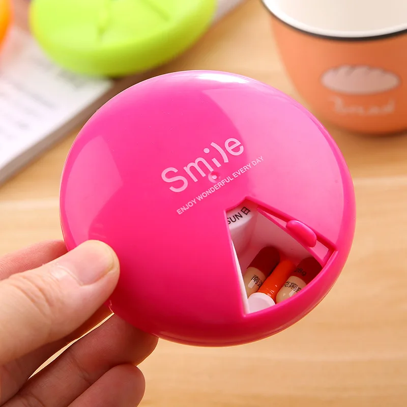 

1PC Portable 7 Day Weekly Pill Travel Medicine Box Dispenser Capsule Holder Organiser Pill Case RP1-5