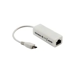 Высокое качество Micro USB к RJ45 Ethernet сетевой адаптер Ethernet Lan кабель подключения для Raspberry Pi Zero W/Zero 1,3 для ПК