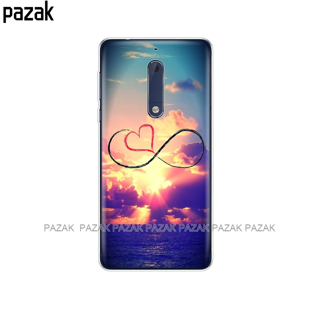 حالة السيليكون ل نوكيا 1 2 2.1 3 3.1 5 5.1 زائد 2018 حالة لينة tpu عودة الهاتف غطاء للصدمات الطباعة كوكه الوفير الإسكان